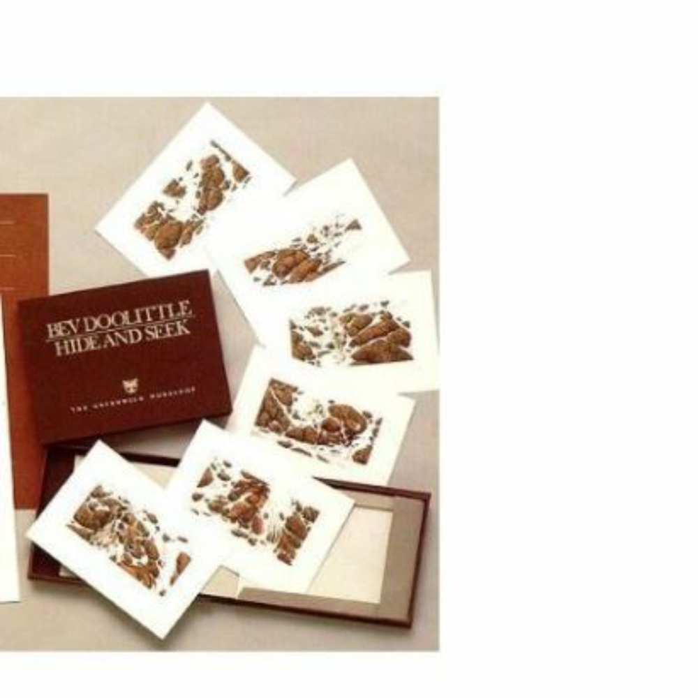 Bev Doolittle Hide and Seek Signed Print Folio